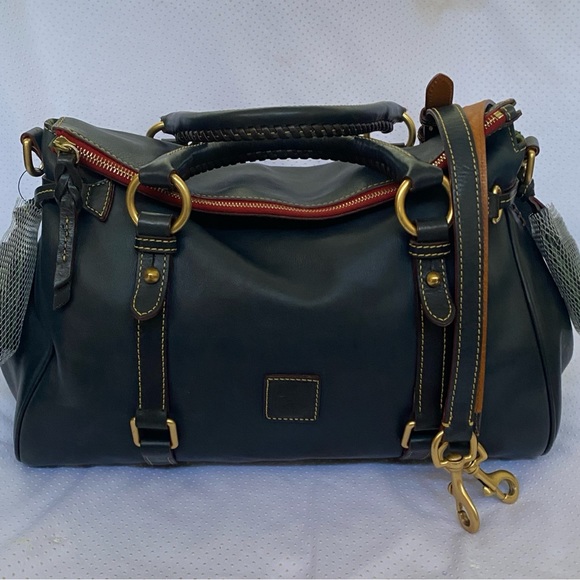 Dooney and bourke Florentine large satchel(navy